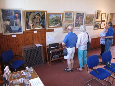 Edwin Lucas Art Exhibition May 2012