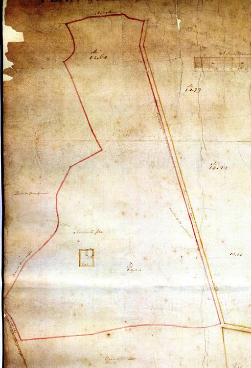 A plan of Newhaills in 1755